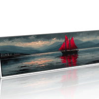 Red Sails Against the Gathering Storm