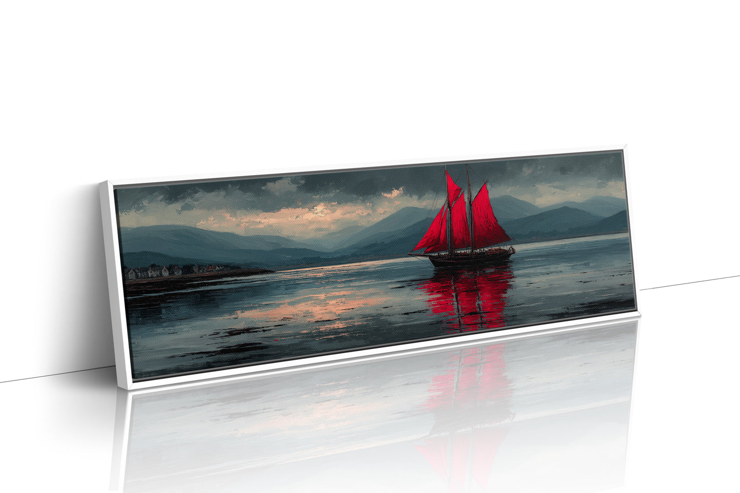 Red Sails Against the Gathering Storm