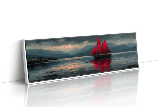 Red Sails Against the Gathering Storm