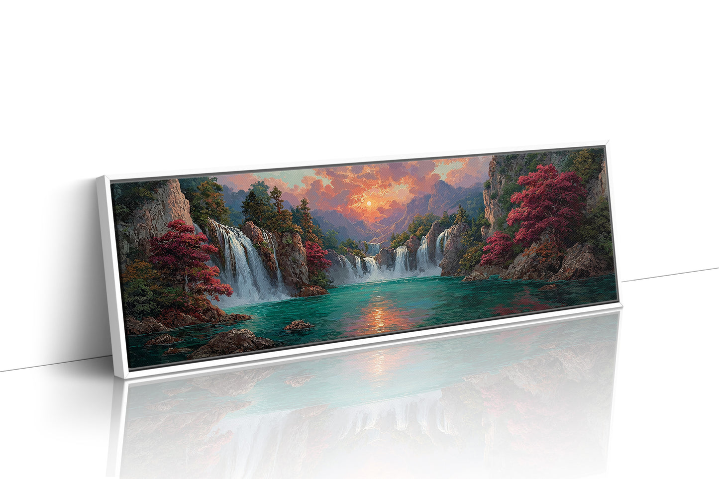 Sunset Over Cascading Eden