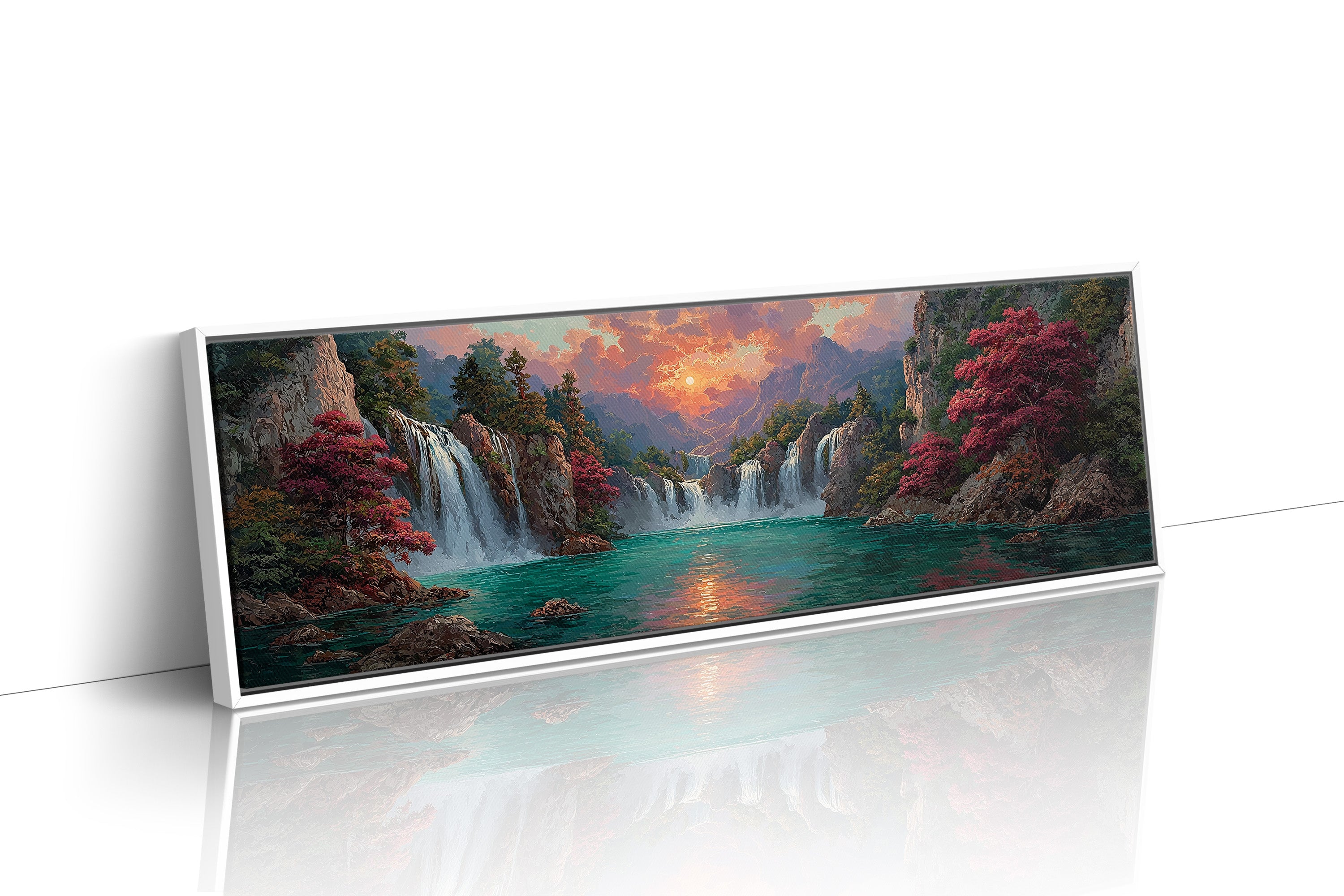 Sunset Over Cascading Eden