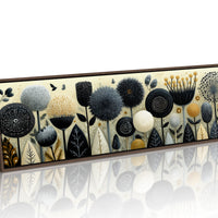 Midnight Meadow of Golden Blooms