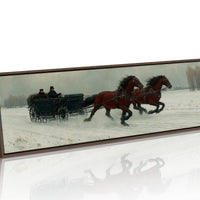 Gallop Through Winter Fields