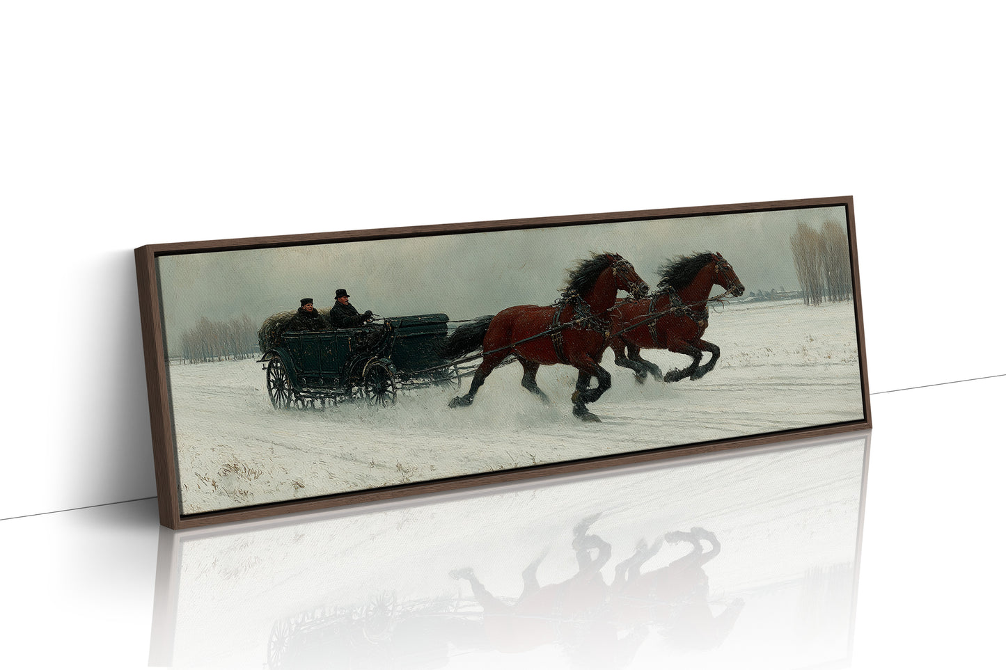 Gallop Through Winter Fields