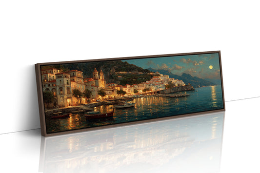 Moonlit Evening on the Amalfi Shore