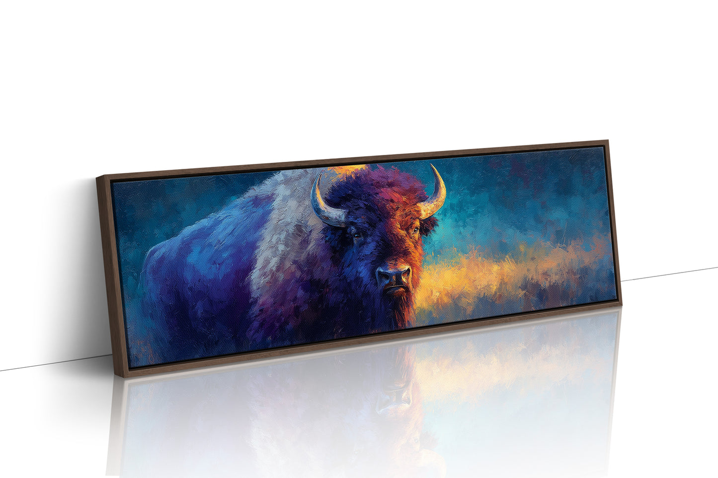 Bison in Painted Twilight