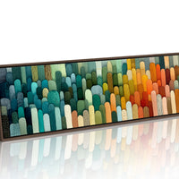 Hills of Color in Gentle Rows