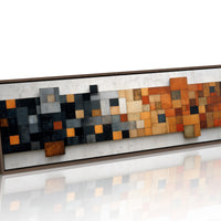 Rust and Charcoal Mosaic
