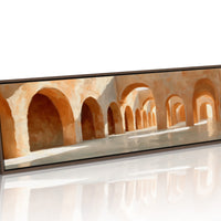 Sunlit Arches in Stillness