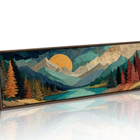 Sunrise Carves the Peaks