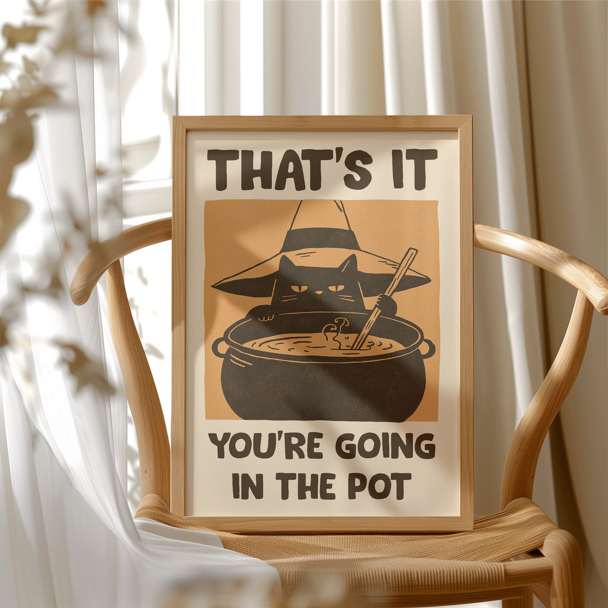 Witchy Cat's Patience Has Boiled Over