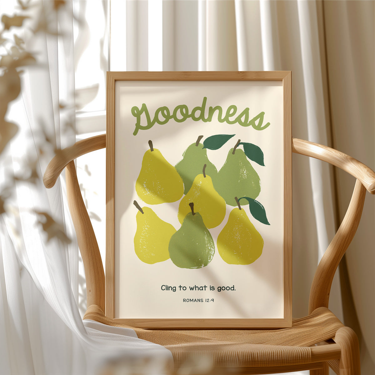 Goodness Beyond Com-Pear-Ison