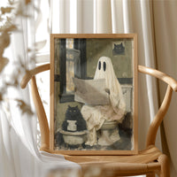 Boo's Morning Paper Routine