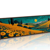 Fields Of Gold Under Teal Skies