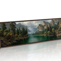 Still Waters Beneath Granite Cliffs