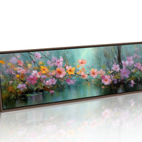 Blossoms Drifting Over Quiet Water