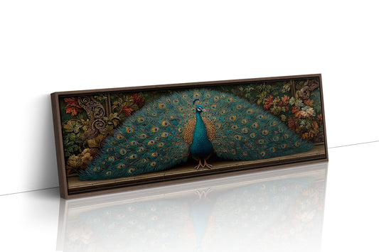 Emerald Plumes In Royal Bloom