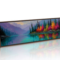 Color Along the Quiet Lake