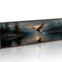 Glide at Golden Dusk