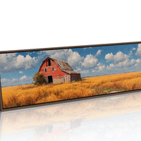 Golden Fields Red Barn