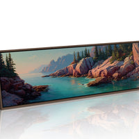 Rocky Coastal Serenity