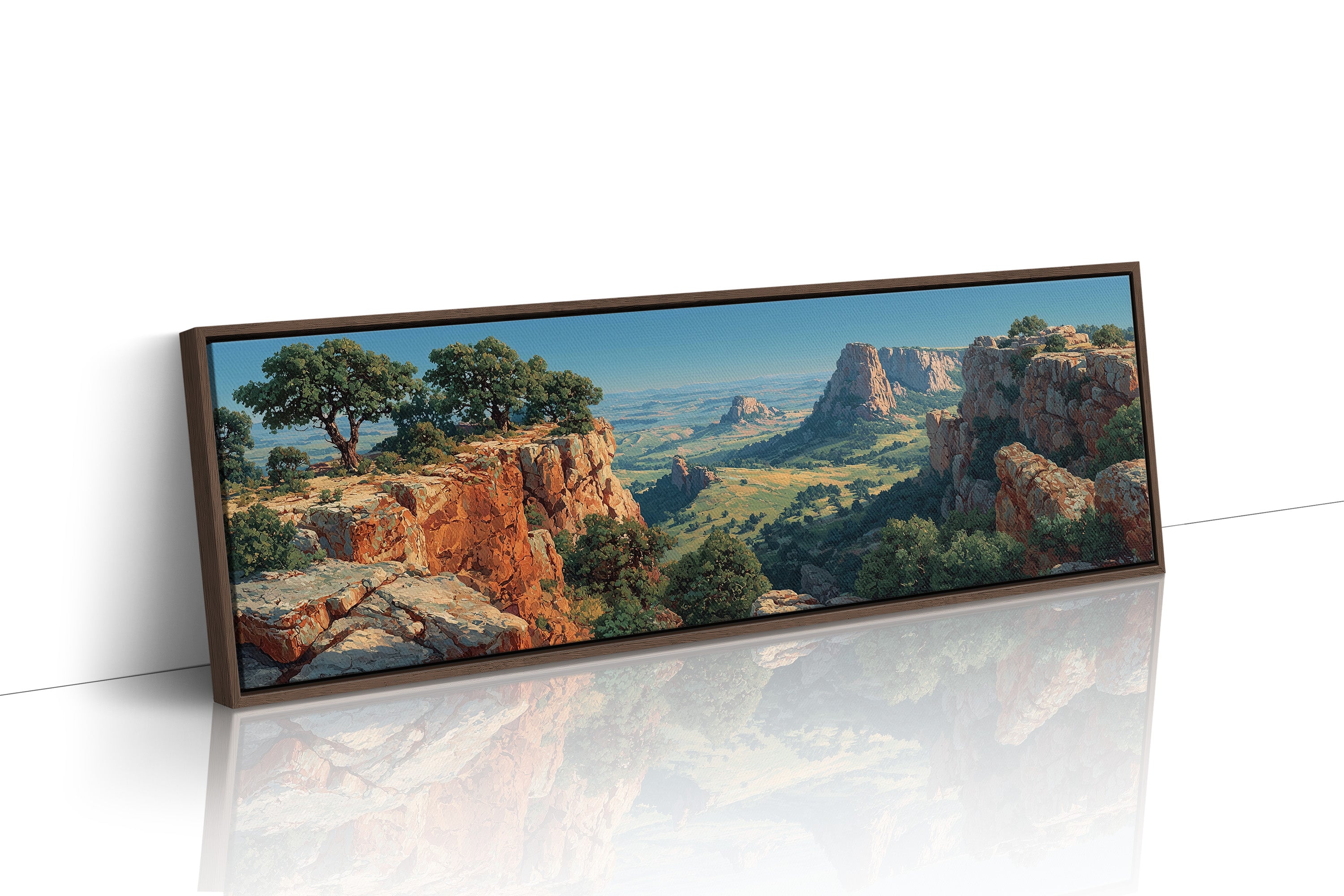 Sunlit Canyon Overlook