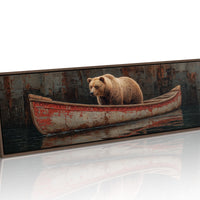 Solitude In The Painted Canoe