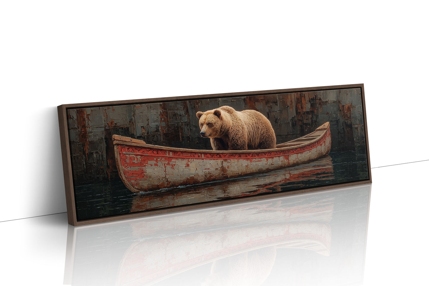 Solitude In The Painted Canoe