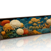 Golden Chrysanthemums In Indigo Tide