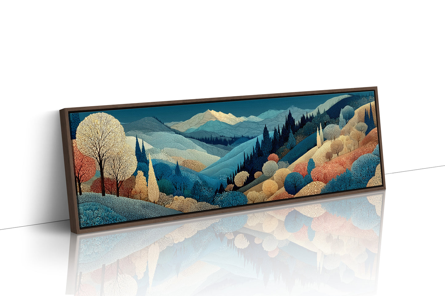 Quiet Valleys Beneath Distant Peaks
