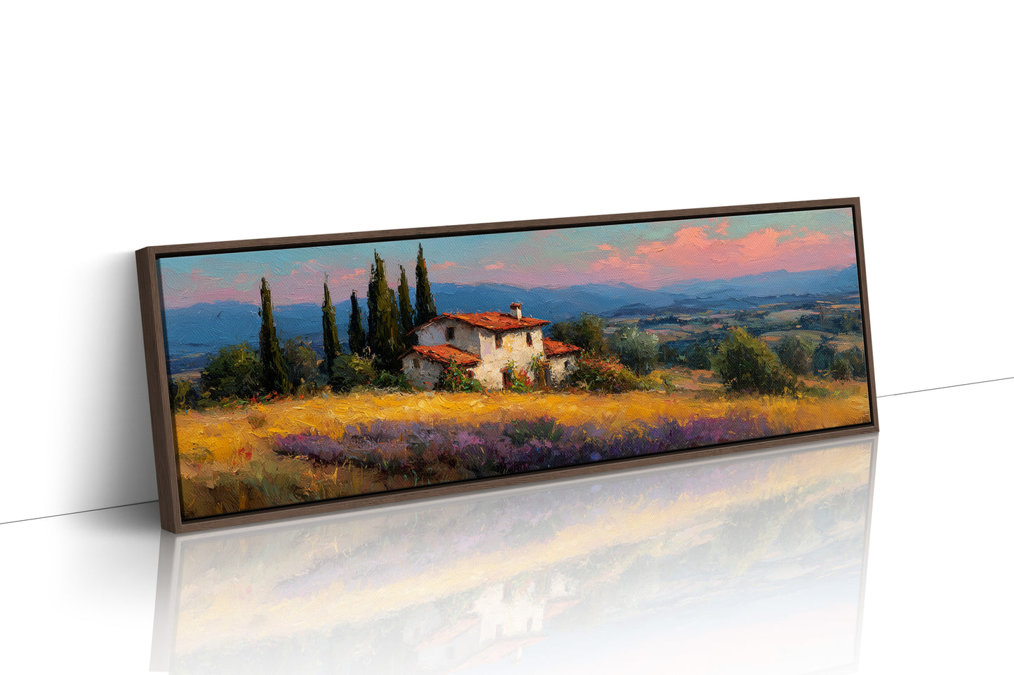 Tuscan Cottage In Golden Fields
