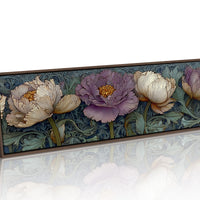 Victorian Peonies In Midnight Garden