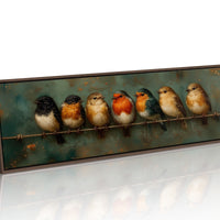 Seven Little Birds On A Quiet Wire