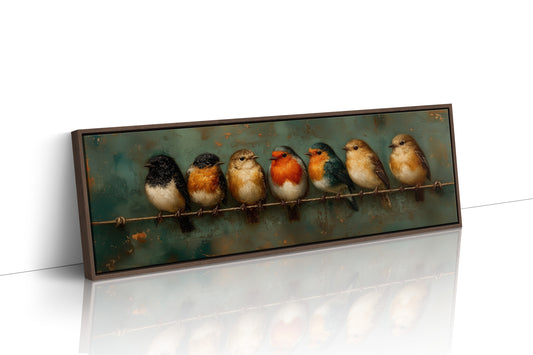 Seven Little Birds On A Quiet Wire