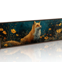 Enchanted Forest Fox and Wildflowers