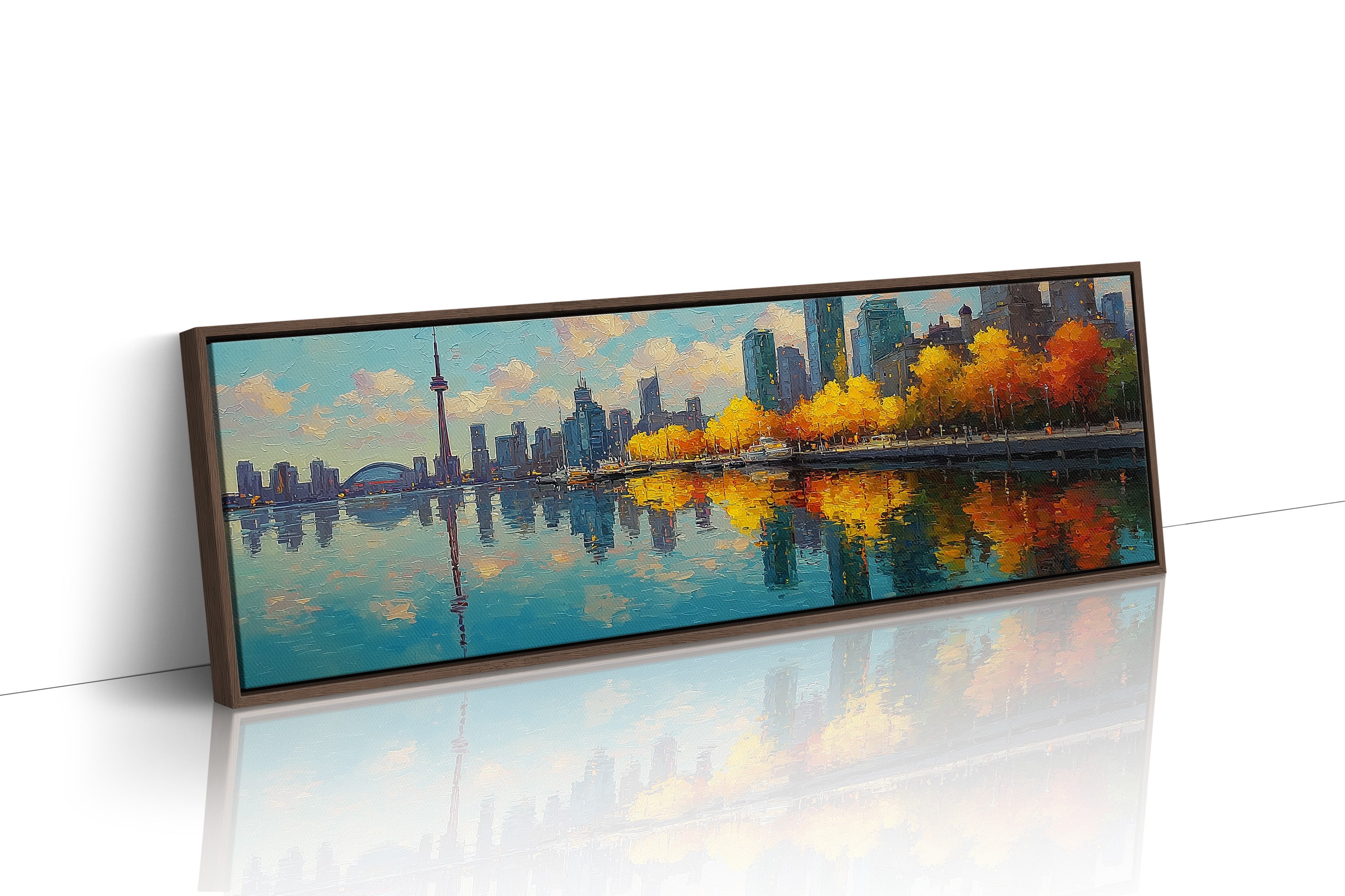 Toronto Skyline Autumn Waterfront