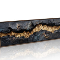 Gold Breaking Through Stone