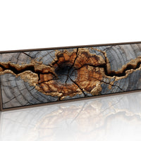 Gold Veins Through Ancient Wood