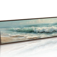 Rolling Waves on Quiet Shore