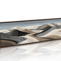 Flowing Sand Dune Abstract Landscape