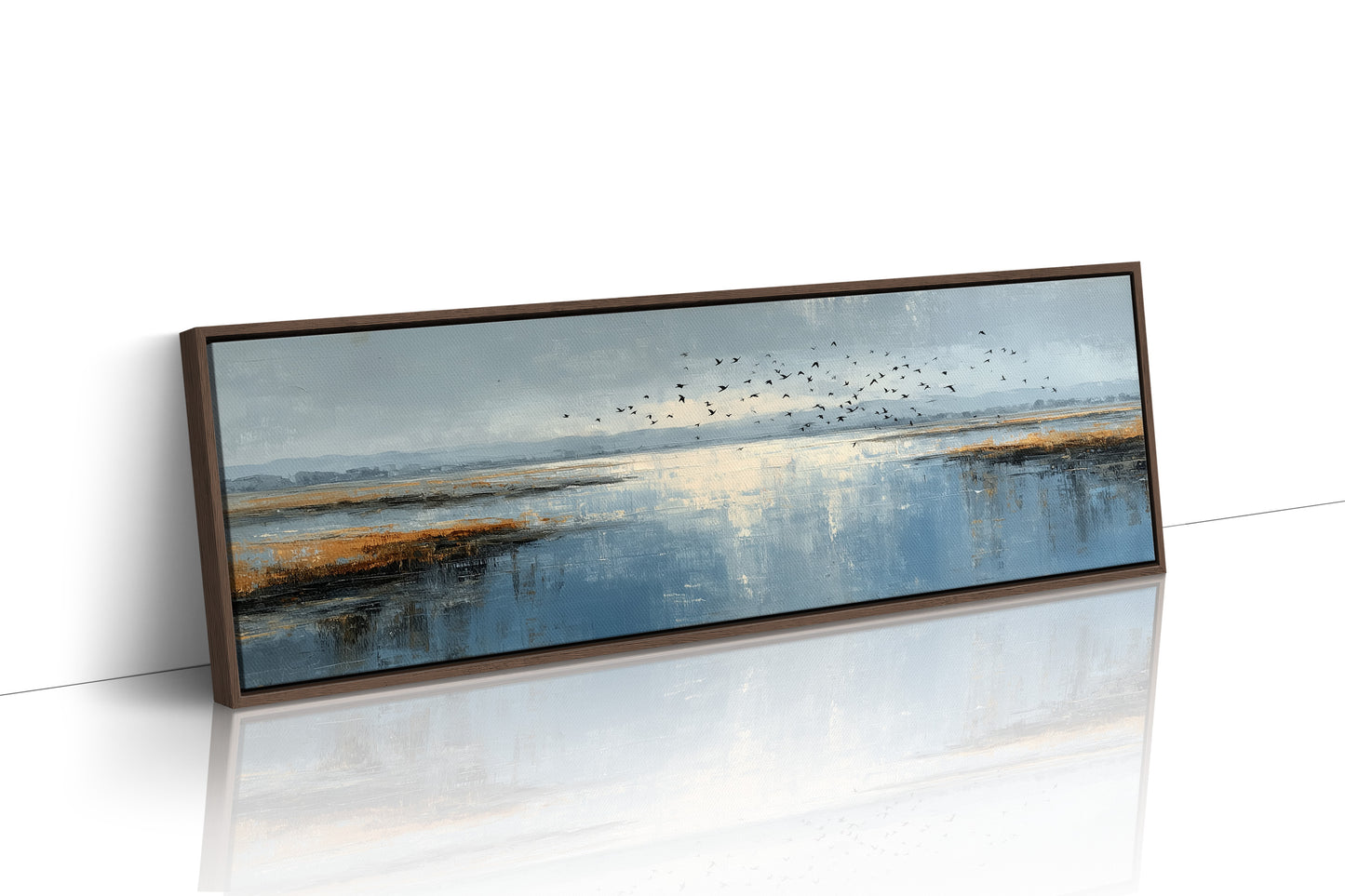 Coastal Marsh Birds Landscape Wall Art