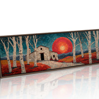 Chapel Beneath the Crimson Sun