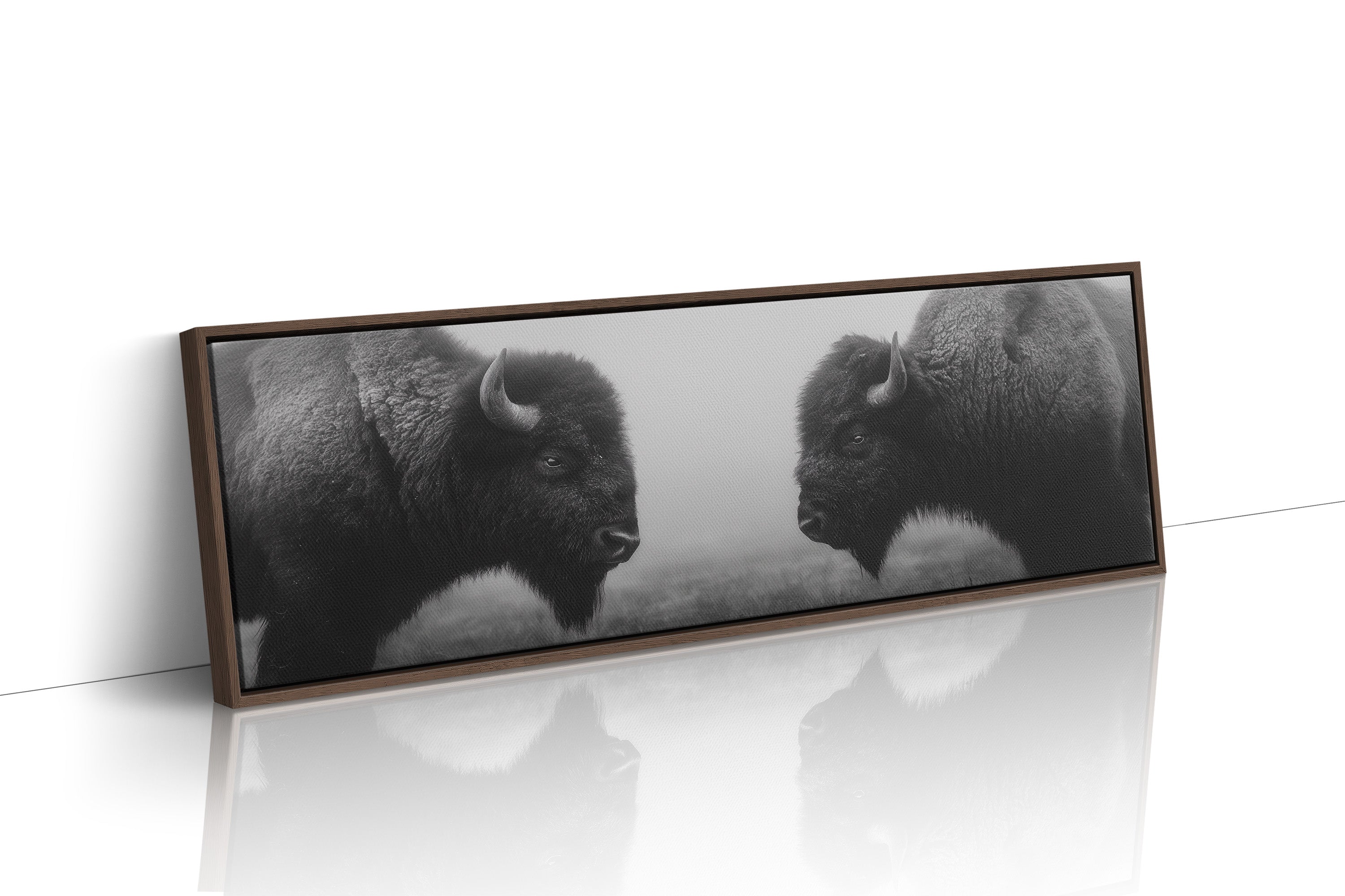 Silent Strength Of The American Bison