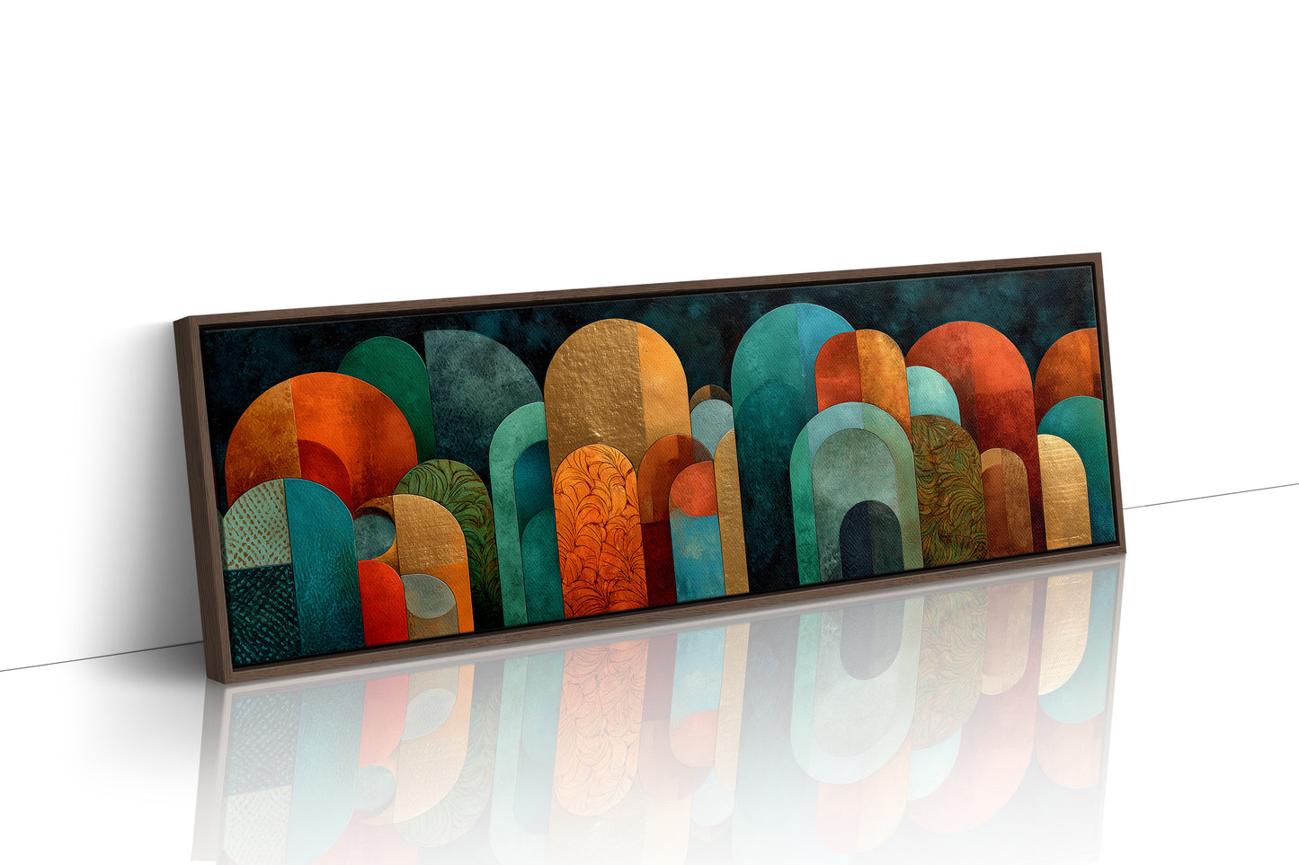 Art Deco Arches In Jewel Tones