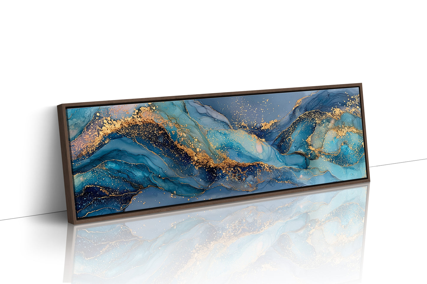 Golden Currents in Blue Marble