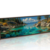 Crystal Waters Of The Mountain Shore