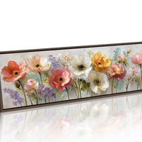 Garden Blooms In Soft Pastel Light