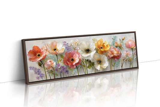 Garden Blooms In Soft Pastel Light