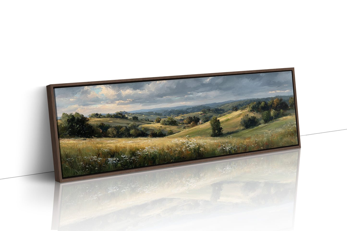 Golden Fields Beyond The Hills