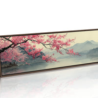 Cherry Blossoms Over Quiet Waters